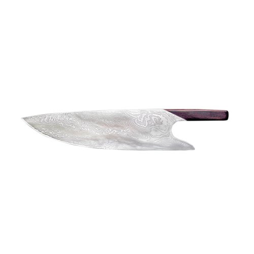 The Knife 26 cm Damast/Grenadill